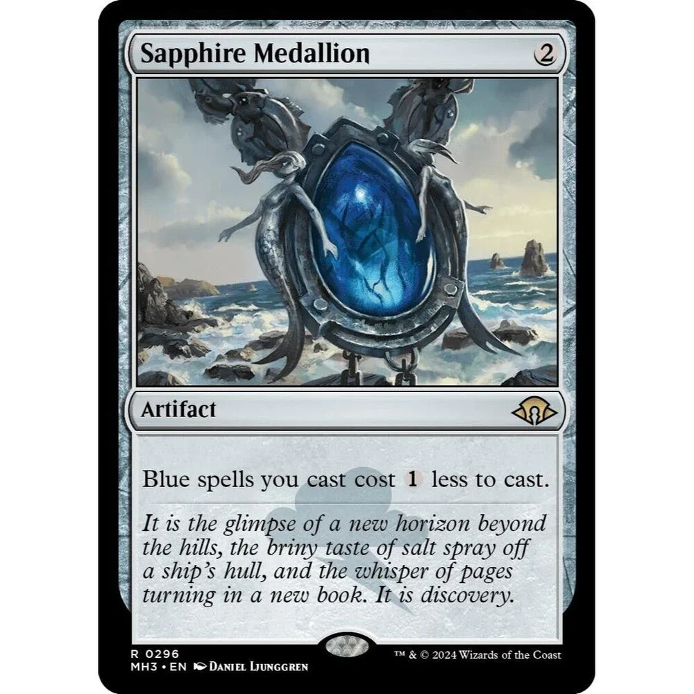 Sapphire Medallion | MH3 | 296 | NM/Rare | 034-MTG-R